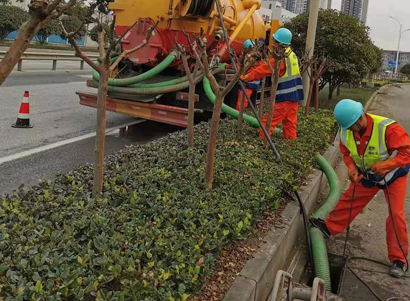 禹会市政管道清淤